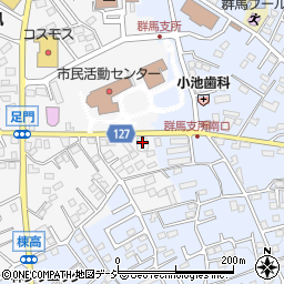 中澤商事株式会社　高崎支店周辺の地図