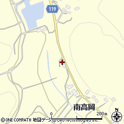 栃木県真岡市南高岡81周辺の地図