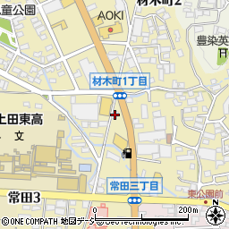 ａｕショップ上田周辺の地図