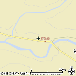 岐阜県飛騨市神岡町打保462-2周辺の地図