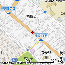 袴塚二丁目周辺の地図