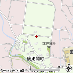 〒370-3518 群馬県高崎市後疋間町の地図