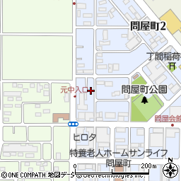 群馬県前橋市問屋町2丁目周辺の地図