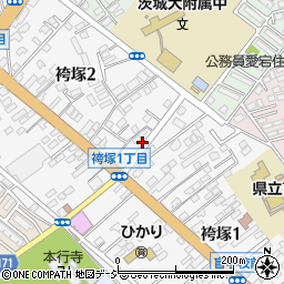 福田屋裏_アキッパ駐車場周辺の地図