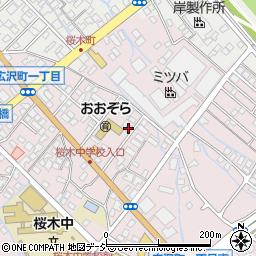 桐生段ボール株式会社周辺の地図