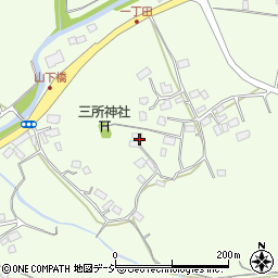 茨城県笠間市大渕周辺の地図