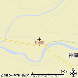 岐阜県飛騨市神岡町打保454周辺の地図