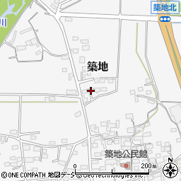 長野県上田市築地606周辺の地図