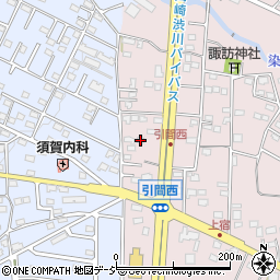 群馬県高崎市引間町742周辺の地図