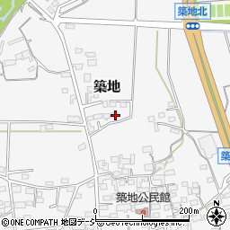 長野県上田市築地602周辺の地図