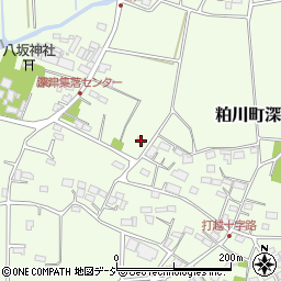 群馬県前橋市粕川町深津546周辺の地図