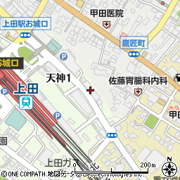 三井住友海上火災保険株式会社　上田佐久支社周辺の地図