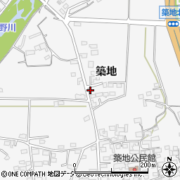 長野県上田市築地532周辺の地図