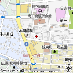 前橋市消防団第二分団二部周辺の地図