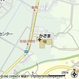 茨城県笠間市金井83周辺の地図