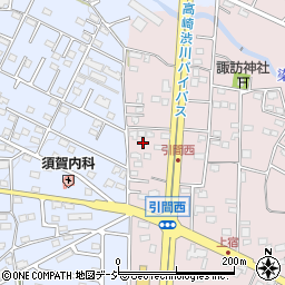 群馬県高崎市引間町738周辺の地図