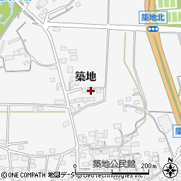 長野県上田市築地601周辺の地図