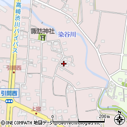 群馬県高崎市引間町794周辺の地図
