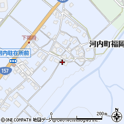石川県白山市河内町福岡昃14周辺の地図
