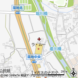 長野県上田市築地687周辺の地図