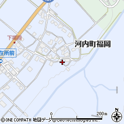 石川県白山市河内町福岡昃52周辺の地図