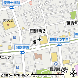 ネッツトヨタ水戸　勝田店周辺の地図
