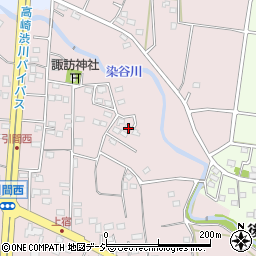 群馬県高崎市引間町792周辺の地図