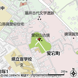 茨城県水戸市愛宕町10周辺の地図