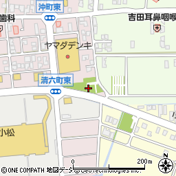 石川県小松市沖町ニ周辺の地図