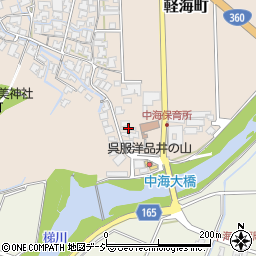 石川県小松市軽海町ノ13周辺の地図