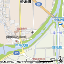 石川県小松市軽海町ノ74周辺の地図