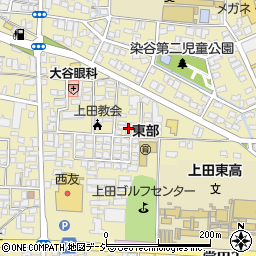 金光教上田教会周辺の地図