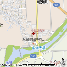 石川県小松市軽海町ノ25周辺の地図