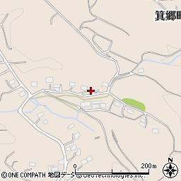 群馬県高崎市箕郷町富岡1197周辺の地図