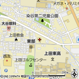 草笛 上田店周辺の地図