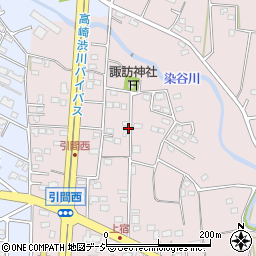 群馬県高崎市引間町763周辺の地図