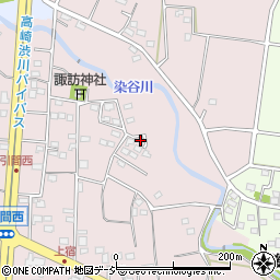 群馬県高崎市引間町791-2周辺の地図
