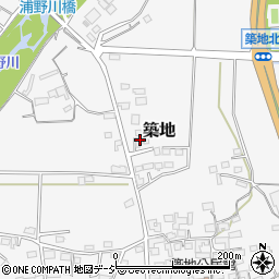 長野県上田市築地538周辺の地図