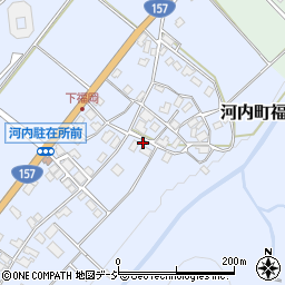 石川県白山市河内町福岡昃11周辺の地図