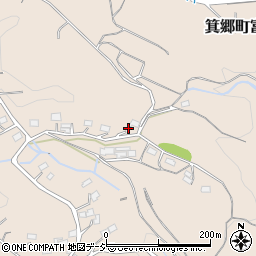 群馬県高崎市箕郷町富岡1198周辺の地図