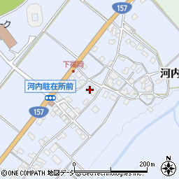 石川県白山市河内町福岡昃2周辺の地図