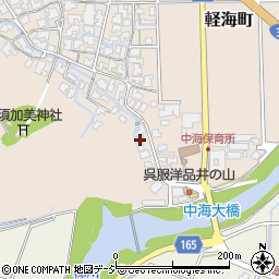 石川県小松市軽海町ノ109周辺の地図