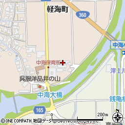 石川県小松市軽海町ノ43周辺の地図