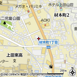 上田信用金庫本店周辺の地図