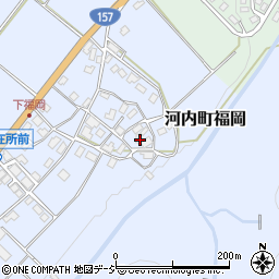 石川県白山市河内町福岡昃46周辺の地図