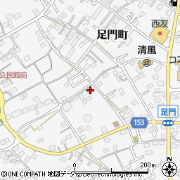 群馬県高崎市足門町815周辺の地図