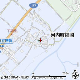 石川県白山市河内町福岡昃43周辺の地図