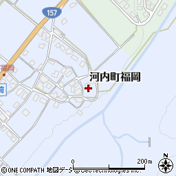 石川県白山市河内町福岡昃39周辺の地図