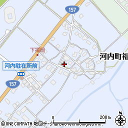 石川県白山市河内町福岡昃10周辺の地図