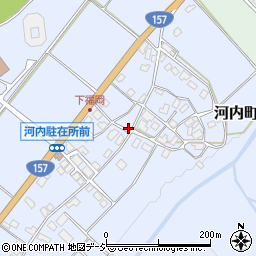 石川県白山市河内町福岡昃5周辺の地図